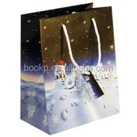 2015 new luxury christmas paper gift bag