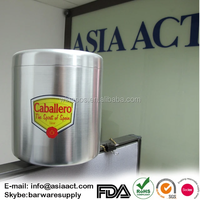 aluminium ice bucket, ice bucket, alu ice bucket