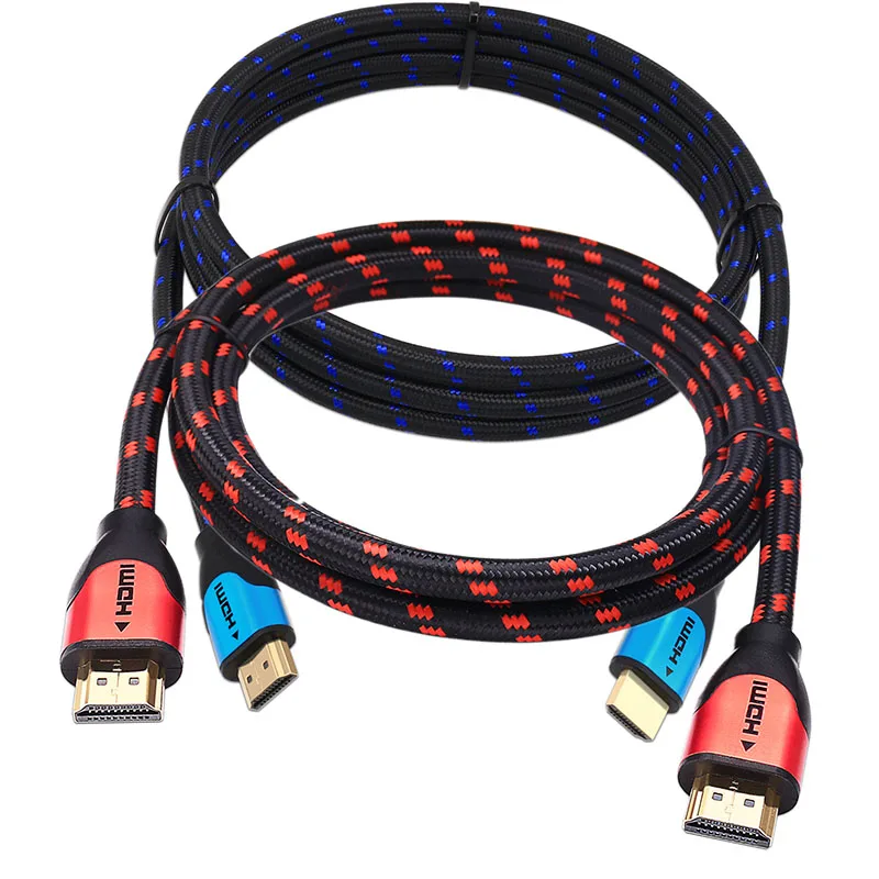 HDMI cable 4K 3D 1M 1.5M 2M 2.5M 3M 5M 8M 10M Full Copper High Speed HDMI Cable 2.0 Support HDR,18Gbps hdmi 2.0 60hz computer - ANKUX.COM