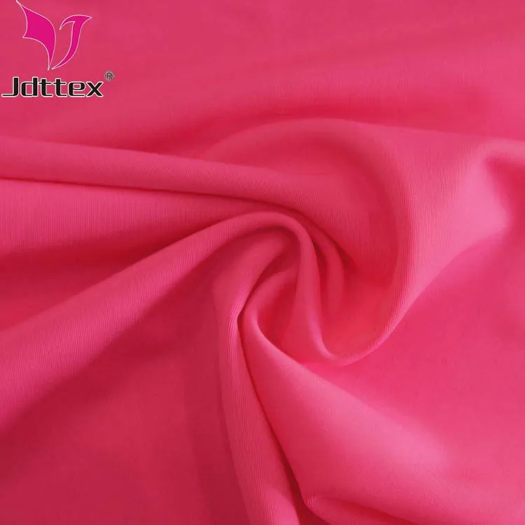 Heavy weight 89 polyester 11 elastane 4 way stretch dri fit sports wear fabric