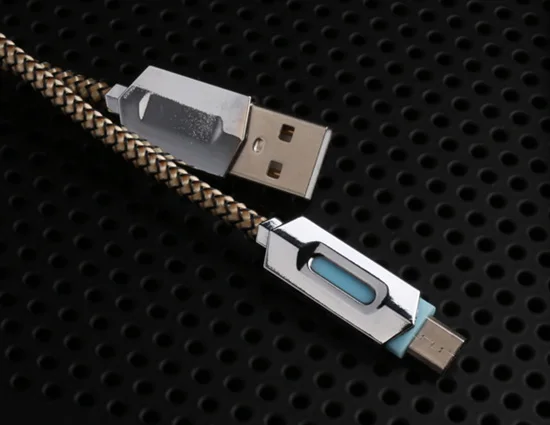 2A Smart IC Led usb cable charging cable for ios/android/type C - ANKUX.COM