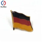 Soft enamel pin factory cross country flags lapel pins