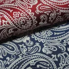 100% Silk Fabric Paisley Italian Silk Fabric