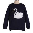 Spring Autumn New Children's Clothing Girls Long Sleeve T-Shirt Cartoon Printed Pullover Wholesale