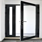 Modern Style UPVC Frame Windows And Doors Plastic Steel Window With Grill Design For Windows