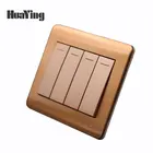 China Nylon CE SAA CCC ISO9001 office safety 4 gang 1 2 way wall switch