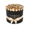 China factory wholesale Luxury round/ cylinder OEM brand cardboard flower box for Valentine'Day