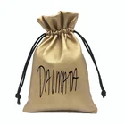 small leather drawstring pouch for jewelry