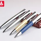 Promotion Metal Ballpoint Pen Aluminium Pen with logo Engraved Logo Pen Gift