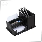 black whiteboard marker pen holder with memo pad holder