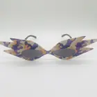 Wholesale Large Halloween Decorations Women Funny Wing Shape Mask Glasses