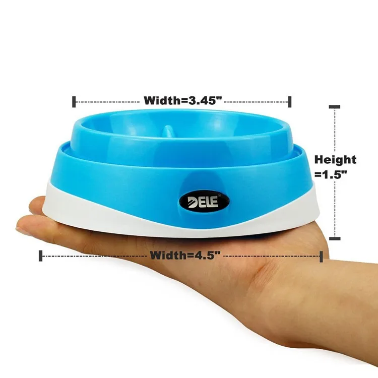 Pet Accessories Plastic Suction Cup Dog Bowl Pet Slow Food Feeder Dog