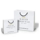 China Manufacturer White Luxury Printed Gift Custom Shopping Paper Bag With Your Own Logo