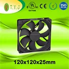 cooling cabinet fan 120x120x25MM 1225 12V 12025 dc fan 120mm cpu case fan
