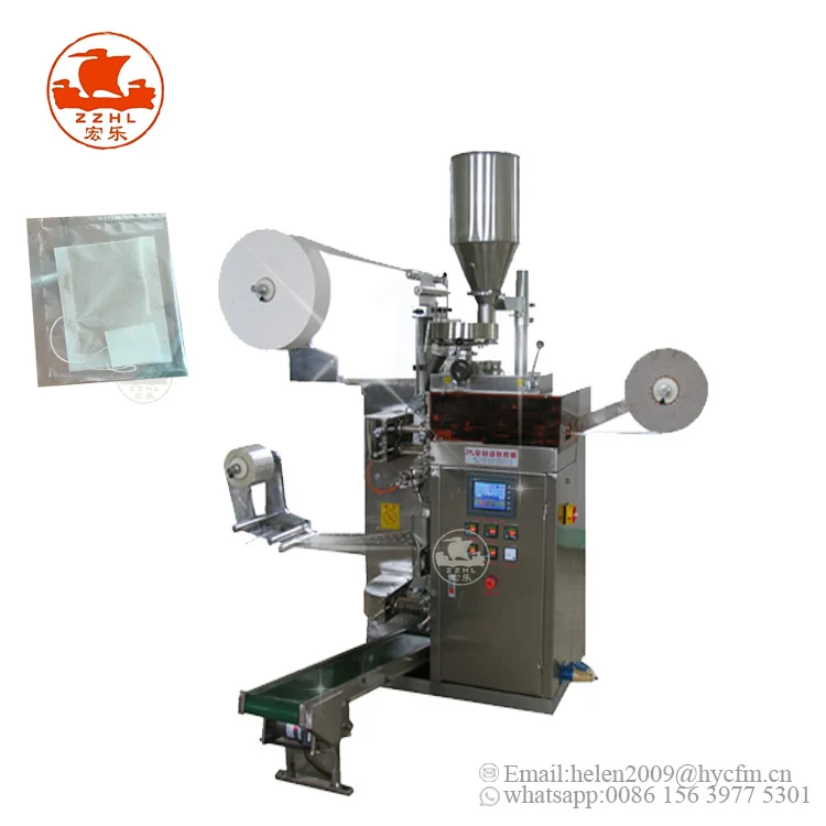 Fully Automatic Tea Bag Inside and Outside Tea Pouch Bag Packaging Machine manufacture