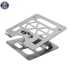 Grey Color Lightweight Steel Portable Tabletop Laptop Stand for Laptops
