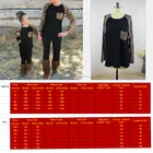 Wholesale Child Ruffled 3/4 Sleeve Leopard Sleeve Raglan T-shirts