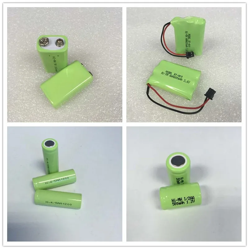 Rechargeable Cylindrical Nickelhydrogen Battery,Nimh Battery 1.2v 1/2aaa 400mah Buy 1.2v Ni