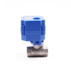 Tianfei stainless steel 2-way DN10 electric motorised valve