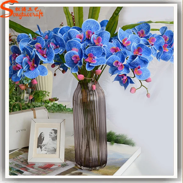Single Of Orchid Price High Imitation Artificial Plastic Orchids Vanda