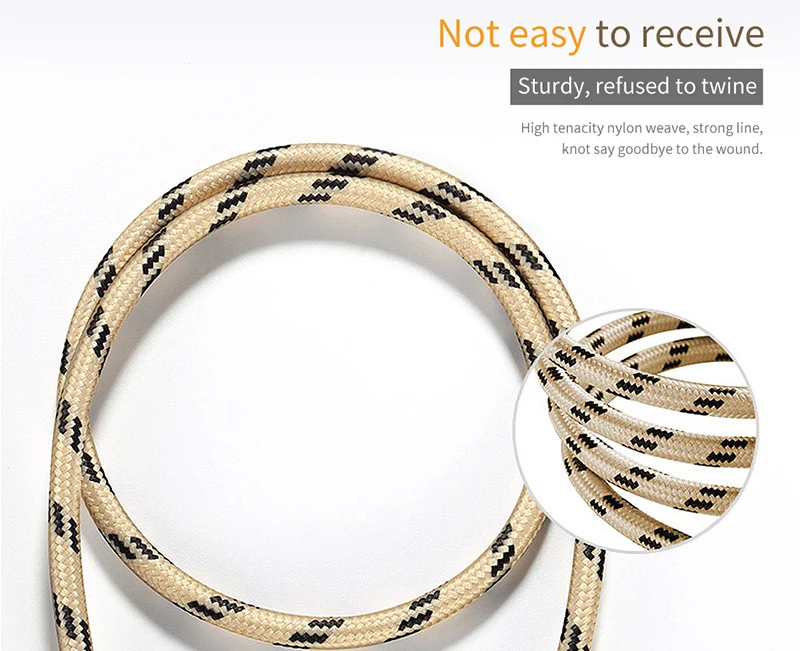 Pattern USB cable Metal usb 3.1 Type C cable For Macbook smart phone - ANKUX.COM