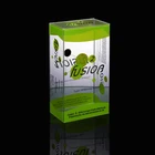 PVC clear perfume gift fold printed small clear plastic packaging boxes