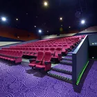 Nylon Printed Pattern Fireproof Cinema Floor Carpet