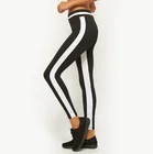 Top urban items Contrast 87% Nylon, 13% Spandex/lycra sport tight women legging