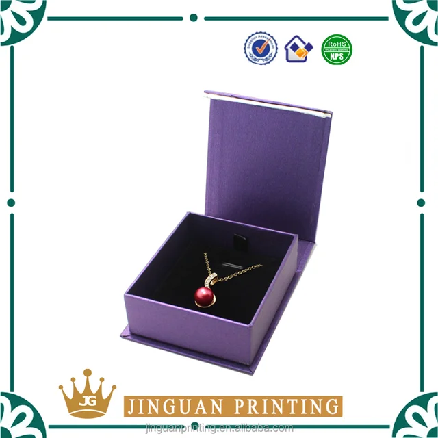 printed logo hot sale gift pack luxury jewellery packaging