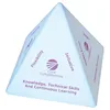 Hot sell triangle shape stress ball with customized logo printing