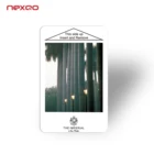 Hotel room CR80 size printing magnetic stripe card access control key card