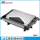 Good quality electric breakfast grill portable round mini professional and commercial biscuit sandwich machine maker