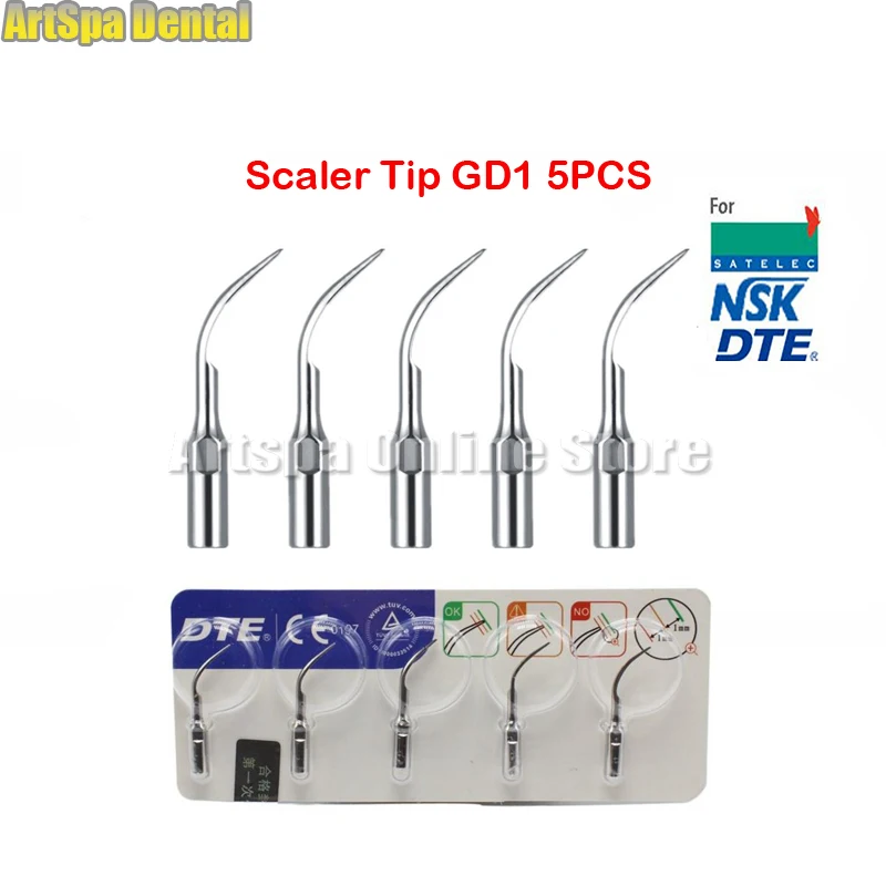 Dental Ultrasonic Scaler Tips Periodontics Endodontics Tip For Ems Woodpecker Dte Satelec Dentist Tools