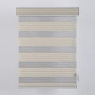 Elegant Manual Zebra Blinds for Interior Decoration