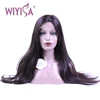 New Style Transparent Lace Wig, Cuticle Aligned Brazilian Straight Hair Front Lace Wig