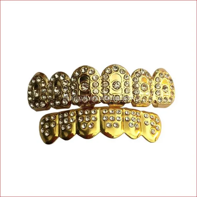 diamond gold teeth picture