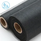 Waterproof and durable high quality black fiberglass door screen for window and door