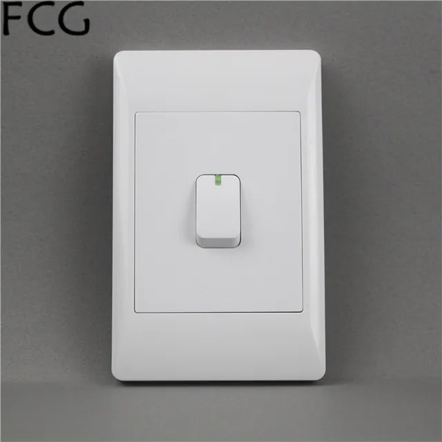 South African power CE authentication socket 1 gang 1 way wall socket and switch