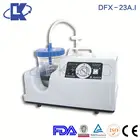 DFX-23A.I Phlegm Suction Apparatus Surgical Aspirator Suction Machine medical suction machine