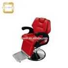 Classic hair salon styling chair / red salon styling chairs