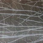Black and white wallpaper natural wood straw wallpaper