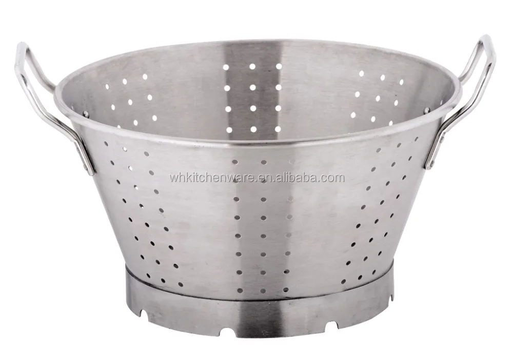Stainless Steel Big Size Commercial Colander Steamer Basket Buy