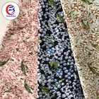 Wholesale Polka Dot Chiffon Fabric CationicJacquardr Georgette For Dress