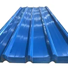 Long span color steel corrugated roofing sheets color steel roof tile