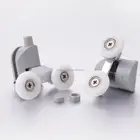 Door Window Rollers Shower Rollers Door Roller Well- Shaped "big Mouth" Twin Shower Door Rollers Ball Bearing Wheels