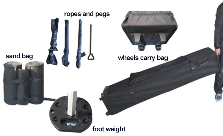 2015 Useable Iron Tent With Logo