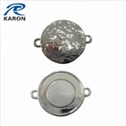 2 Metal Metal Custom Made 2 Hole Metal Tag In Stainless Steel