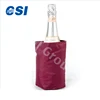 Soft insulated Gel Ice Pack Wine Cooler water bottle cooling sleeve
