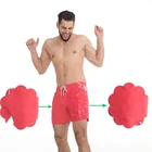 custom mens magic print swimming shorts water reactive printing boardshorts magic surfing boxer trunks