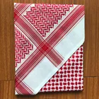 100% cotton 100s/2 Arabic muslim Islamic men and boys good new design Shemagh Yashmagh head cover